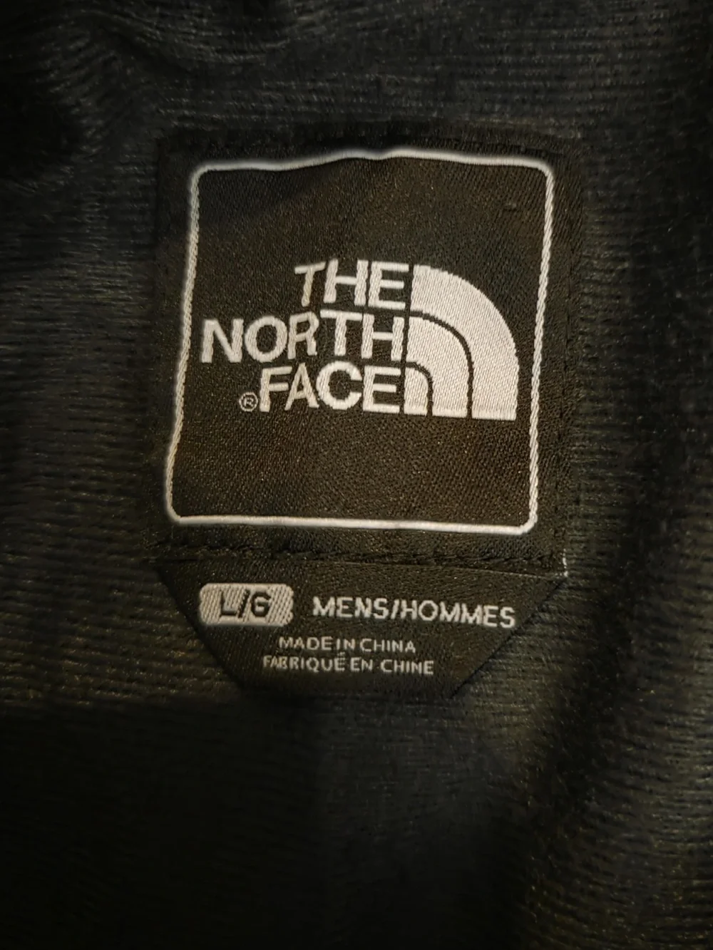 The North Face Gray and Black Men's Rain Jacket